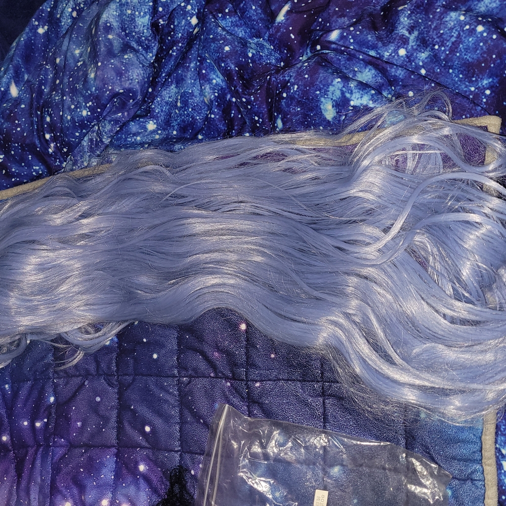 Long Blue Cosplat